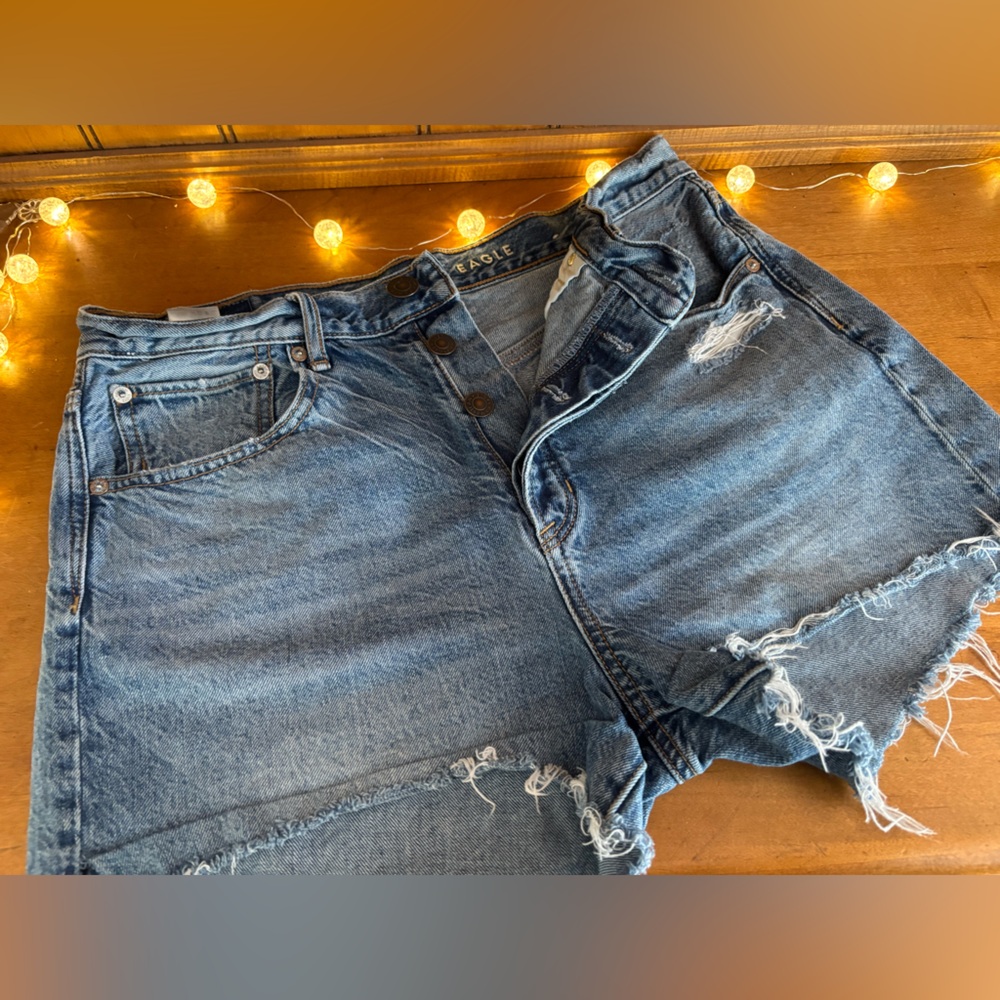 American Eagle Outfitters Blue Denim Shorts